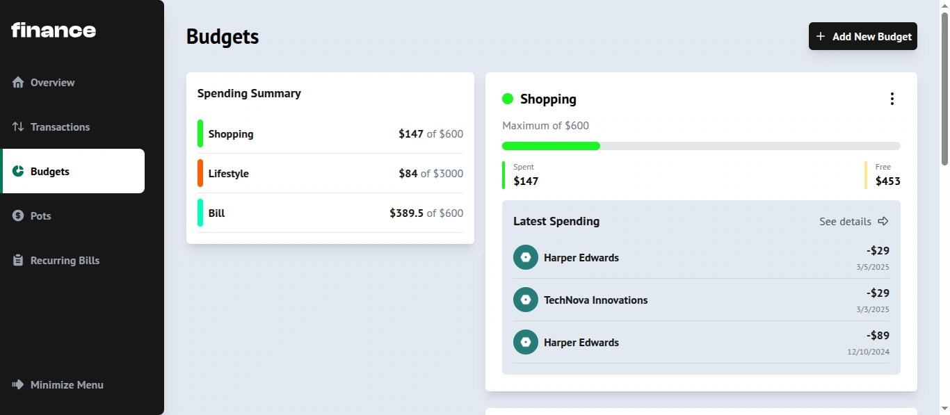Finance App 4