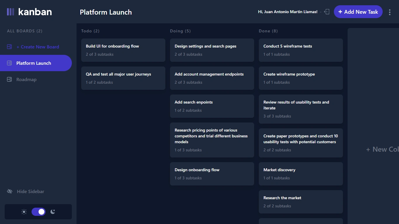 Kanban Task Management 1