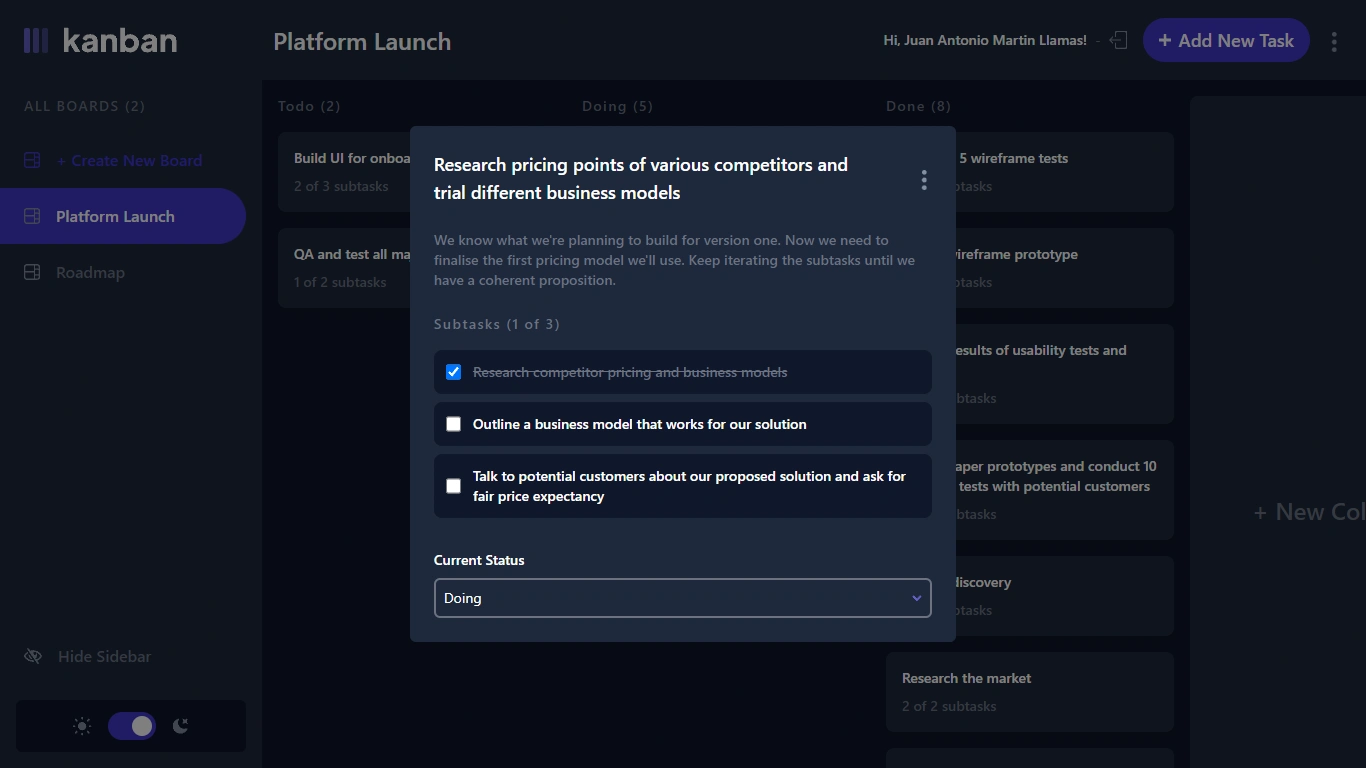 Kanban Task Management 4